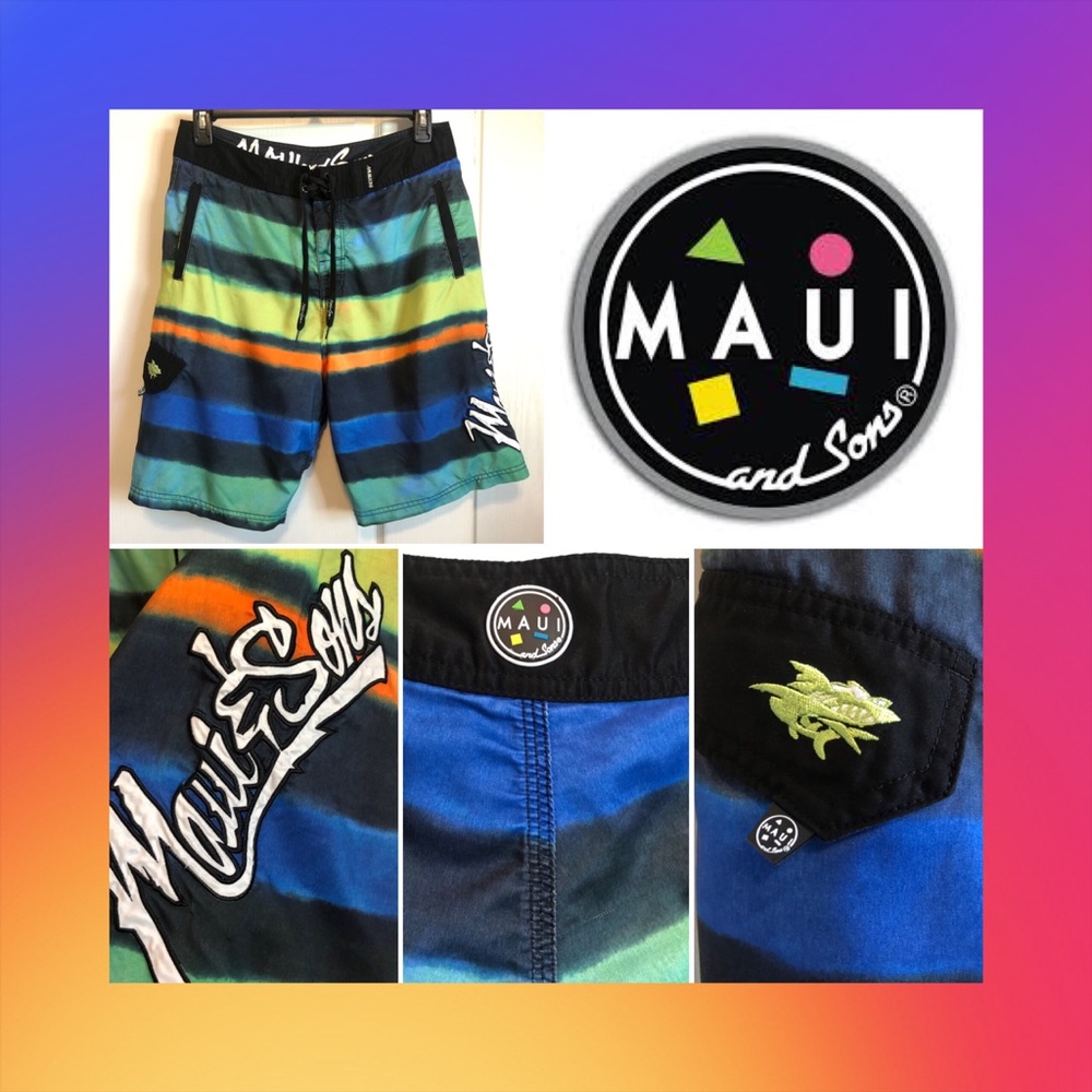 🔘 MAUI and SONS 🔘 Men’s Board Shorts